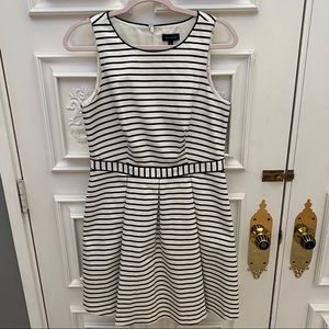 The Limited - Navy and White Dress - Size 8
